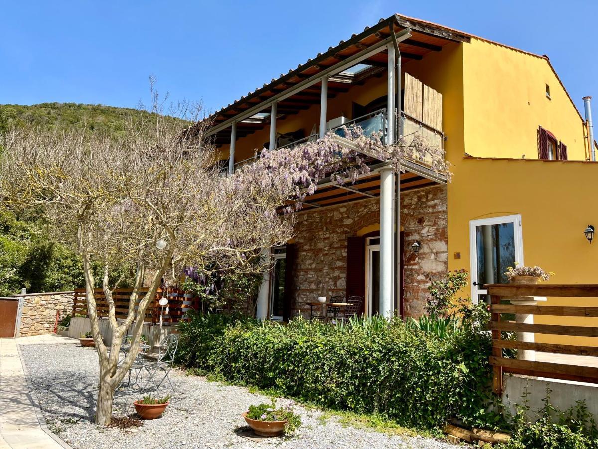B&B La Fucinaia Pet Friendly Adults Only Campiglia Marittima Exterior foto